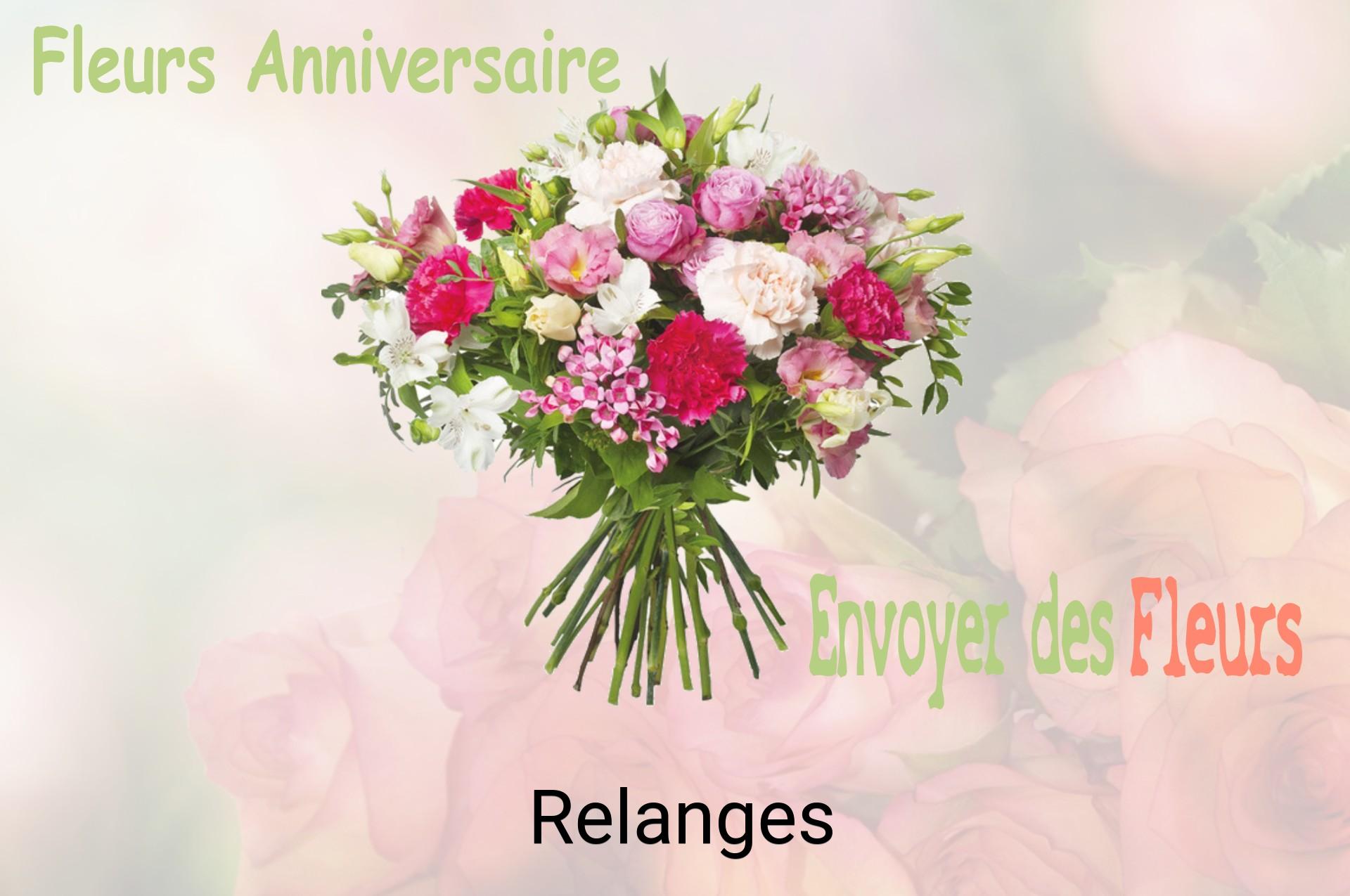 Bouquet de fleurs d’anniversaire livré à Relanges